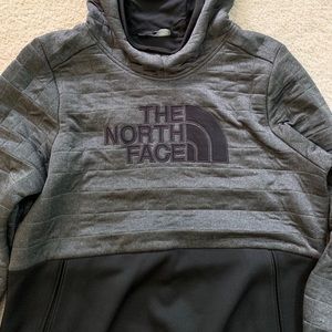 North Face Black and Grey Women’s Hoodie